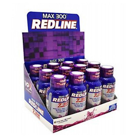 VPX Sports Nutrition, Redline Max 300, Grape 24 X 2.5 Oz