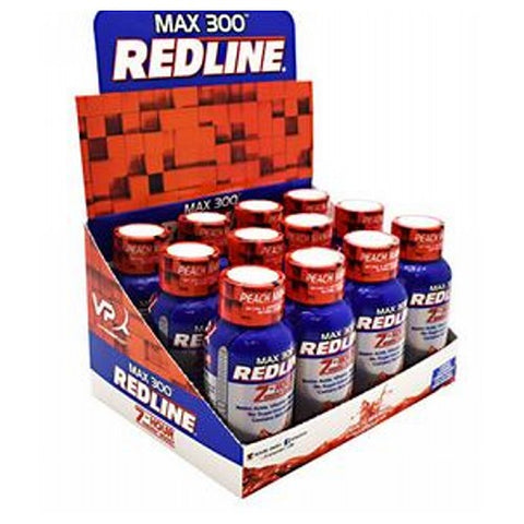 VPX Sports Nutrition, Redline Max 300, Peach Mango 24 X 2.5 Oz
