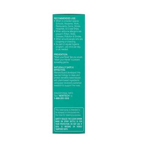 Manuka Guard, Medical Grade Manuka Deep Allercleanse Nasal Spray, 1.35 Oz