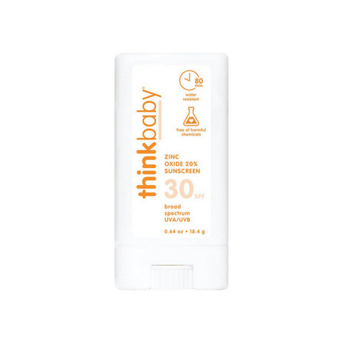 Thinkbaby, Mineral Baby Sunscreen Stick SPF 30, .64 Oz