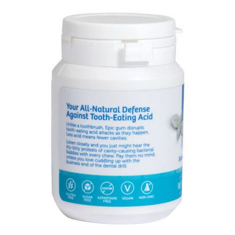 Epic Dental, Xylitol Sweetened Gum, Wintergreen 50 Count