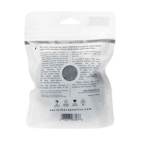 Earth Therapeutics, Pure FX Purifying Body Exfoliator with Sponge, 1 Each