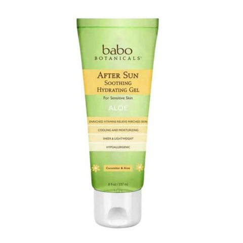 Babo Botanicals, After Sun Soothing Gel, 8 Oz