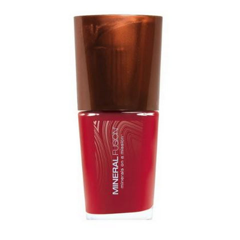 Mineral Fusion, Crimson Clay Nail Polish, .33 Oz