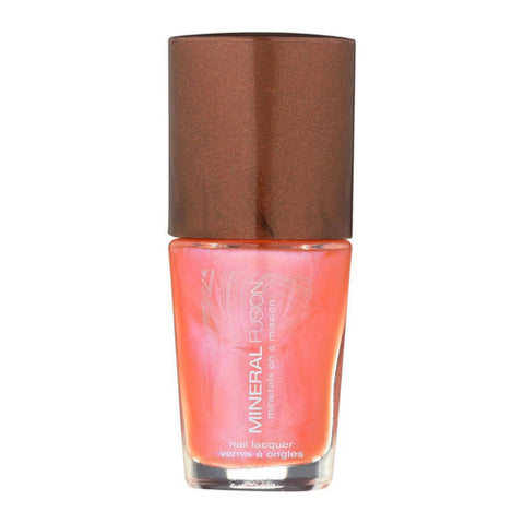 Mineral Fusion, Pink Fire Opal Nail Polish, .33 Oz