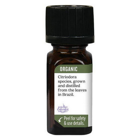 Aura Cacia, Organic Essential Oil, Lemon Eucalyptus 0.25 Oz