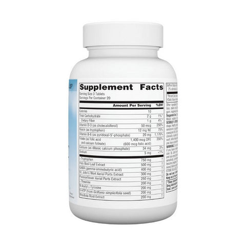 Source Naturals, Serene Science Optimistic, 60 Tabs