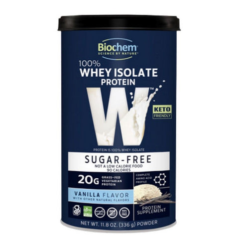 100% Whey Protein Sugar Free Vanilla 11.8 Oz by Country Life