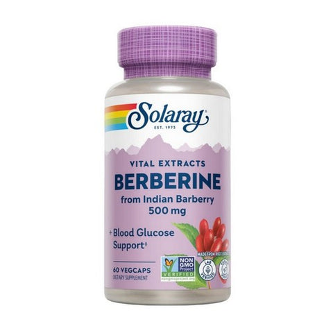 Solaray, Berberine, 500 mg, 60 Count