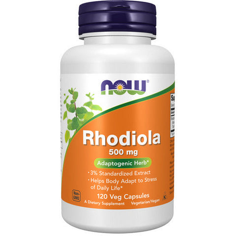 Now Foods, Rhodiola, 500 mg, 120 Veg Caps Now Foods