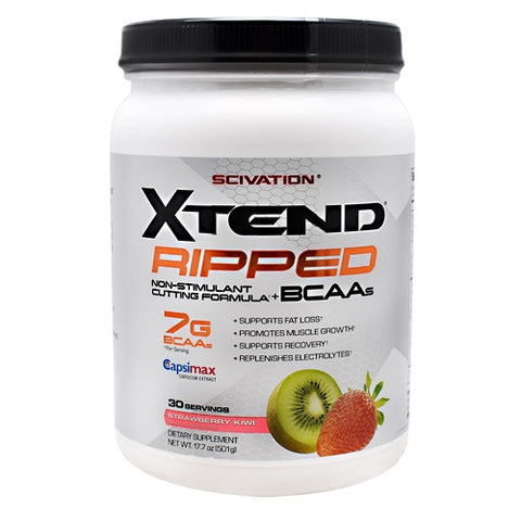 Scivation, Xtend Ripped, Strawberry Kiwi 30 Servings