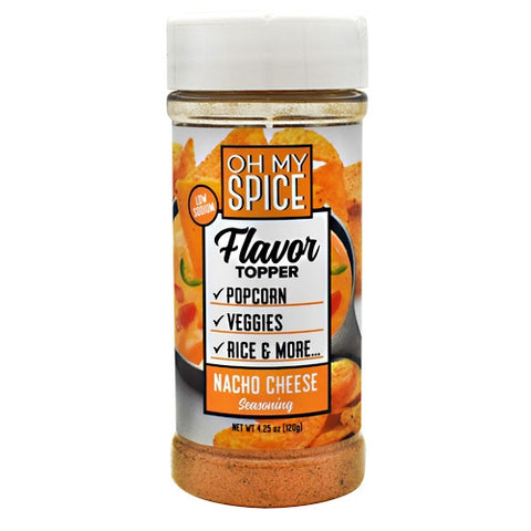 Oh My Spice, LLC, Flavor Topper, Nacho Cheese 4.25 Oz