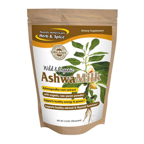 North American Herb & Spice, AshwaMilk Drink Mix, 3.5 Oz