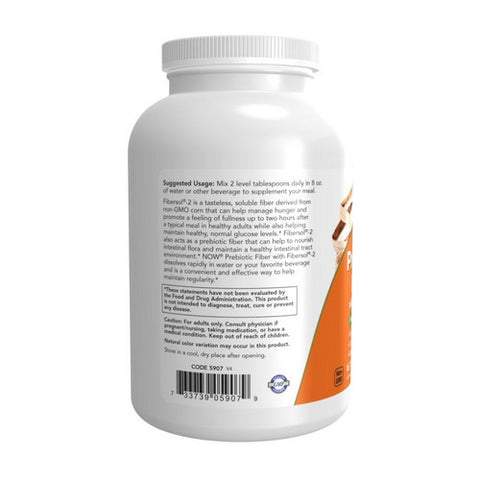 Now Foods, Prebiotic Fiber W/ Fibersol-2, 12 Oz