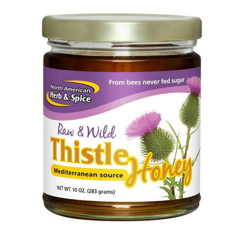 North American Herb & Spice, Wild Thistle Honey, 10 Oz