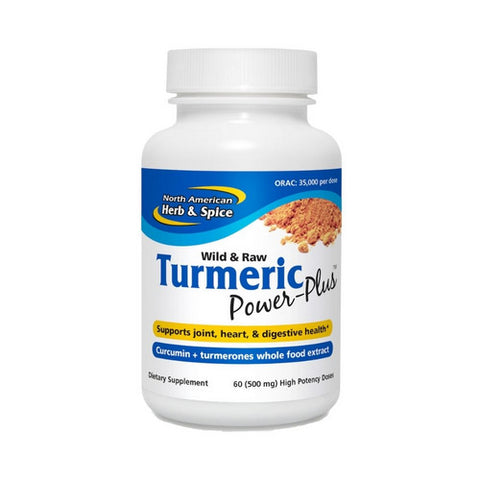 North American Herb & Spice, Turmeric Power-Plus, 60 Softgels