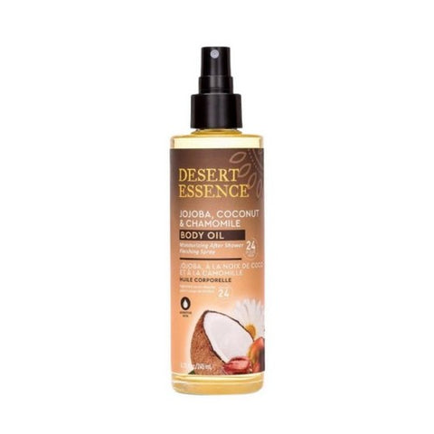 Desert Essence, Jojoba - Coconut & Chamomile Body Oil Spray, 8.28 Oz