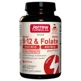 Jarrow Formulas, Methyl B-12 & Methyl Folate, Cherry 60 Lozenges
