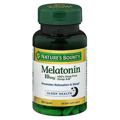 Nature's Bounty, Melatonin, 10 mg, 24 X 60 Caps
