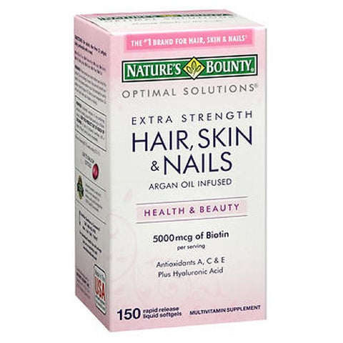 Nature's Bounty, Nature's Bounty Hair Skin and Nails, 150 Softgels