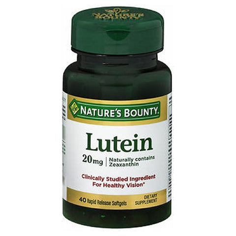 Nature's Bounty, Lutein, 20 mg, 24 X 40 Softgels