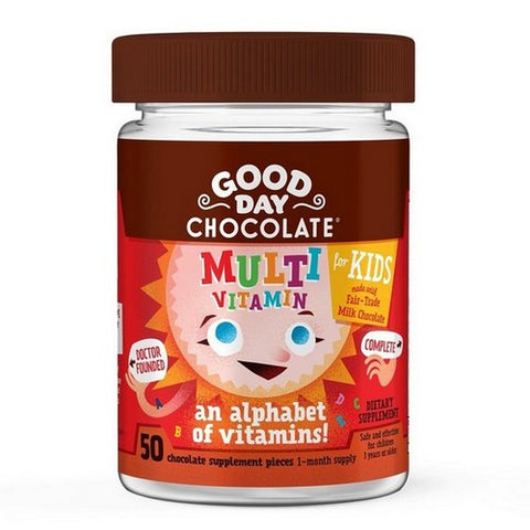 Good Day Chocolate, Multivitamin for Kids, 50 Count