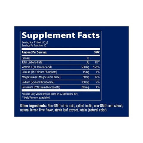 Trace Minerals, Max-Hydrate Immunity Lemon Lime, 8 Tablets Trace Minerals