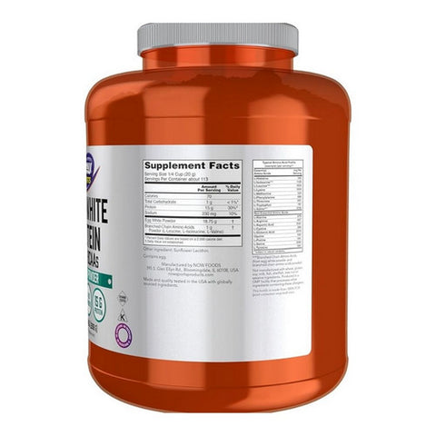 Now Foods, Egg White Pure Protein, 5 lb