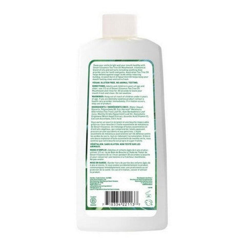 Desert Essence, Tea Tree Oil Mouthwash with Spearmint, 16 Oz Desert Essence