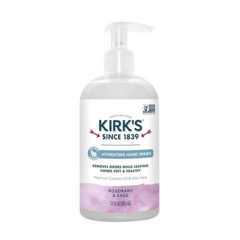 Kirk's Natural Products, Hand Soap, 12 Oz