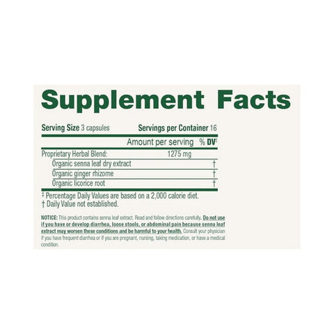 Traditional Medicinals, Smooth Move Senna, 50 Caps