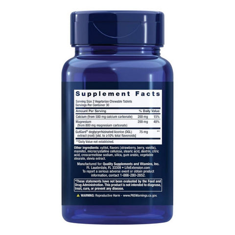 Life Extension, Esophacool, 60 Chews