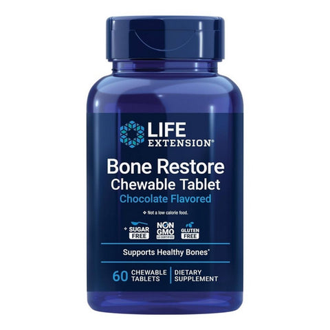 Life Extension, Bone Restore Chocolate, 60 Tabs