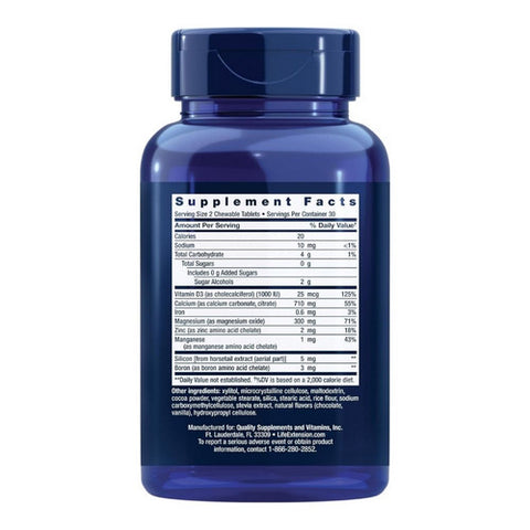 Life Extension, Bone Restore Chocolate, 60 Tabs