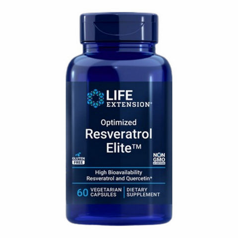 Life Extension, Optimized Resveratrol Elite, 60 Veg Caps