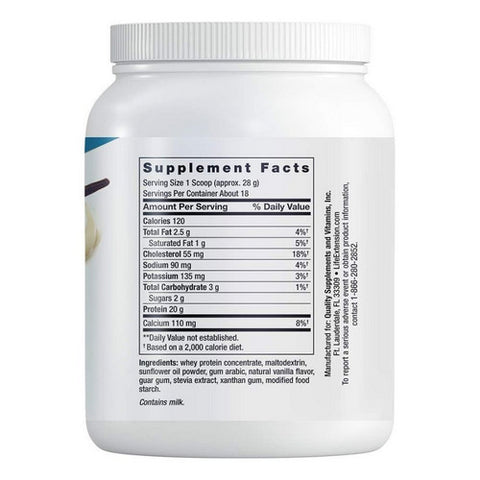 Life Extension, Whey Protein Concentrate, Vanilla 500 Grams