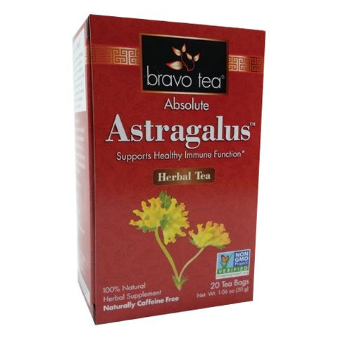 Bravo Tea, Absolute Astragalus Herbal Tea, 20 bags