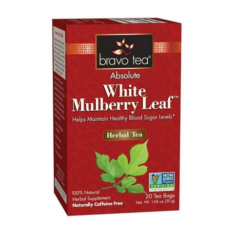 Bravo Tea & Herbs, Absolute White Mulberry Leaf Tea, 20 bags