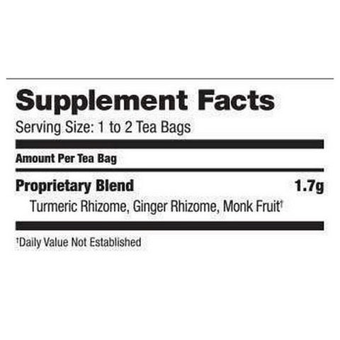 Bravo Tea & Herbs, Absolute Tumeric Tea, 20 bags