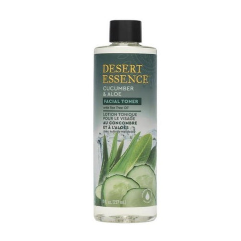 Desert Essence, Cucumber & Aloe Facial Toner, 8 Oz