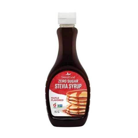 Sweetleaf Stevia, SweetLeaf Sugar Free Stevia Syrup, Maple 12 Oz