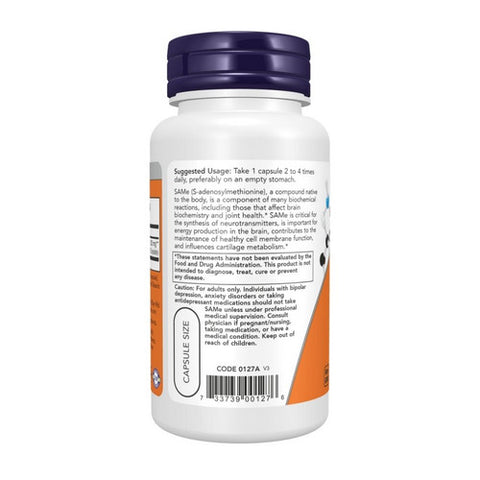 Now Foods, Sam-E, 200 mg, 60 Veg Caps