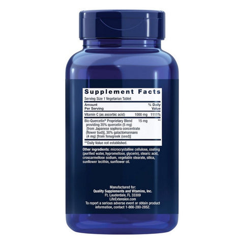 Life Extension, Vitamin C with Bio-Quercetin, 250 Veg Caps
