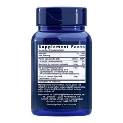 Life Extension, Fast-C with Bio-Quercetin Phytosome, 60 Tabs