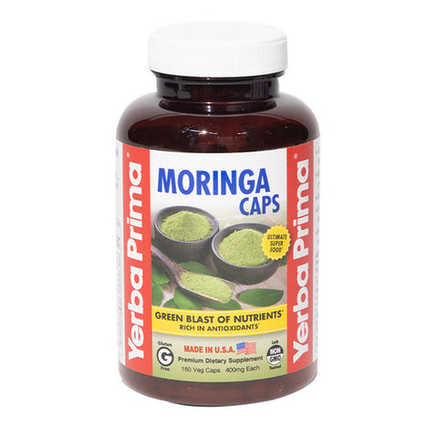Yerba Prima, Moringa Caps, 180 Count