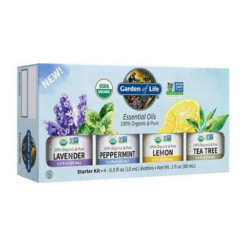 Garden of Life, Essential Oil Starter Pack, 2 Oz