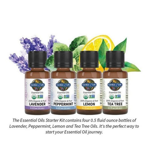 Garden of Life, Essential Oil Starter Pack, 2 Oz