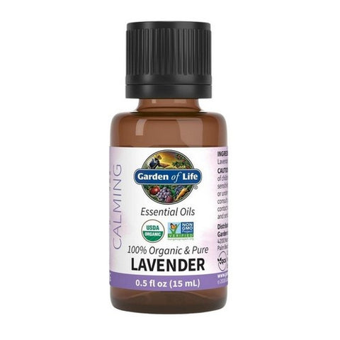 Garden of Life, Essential Oil, Lavender 0.5 Oz
