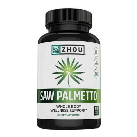 Zhou Nutrition, Saw Palmetto, 100 Caps