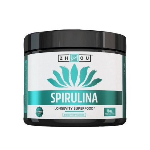Zhou Nutrition, Spirulina Longevity Superfood, 6 Oz